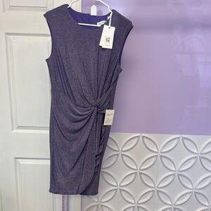 Grace Karin Shimmering Purple Dress